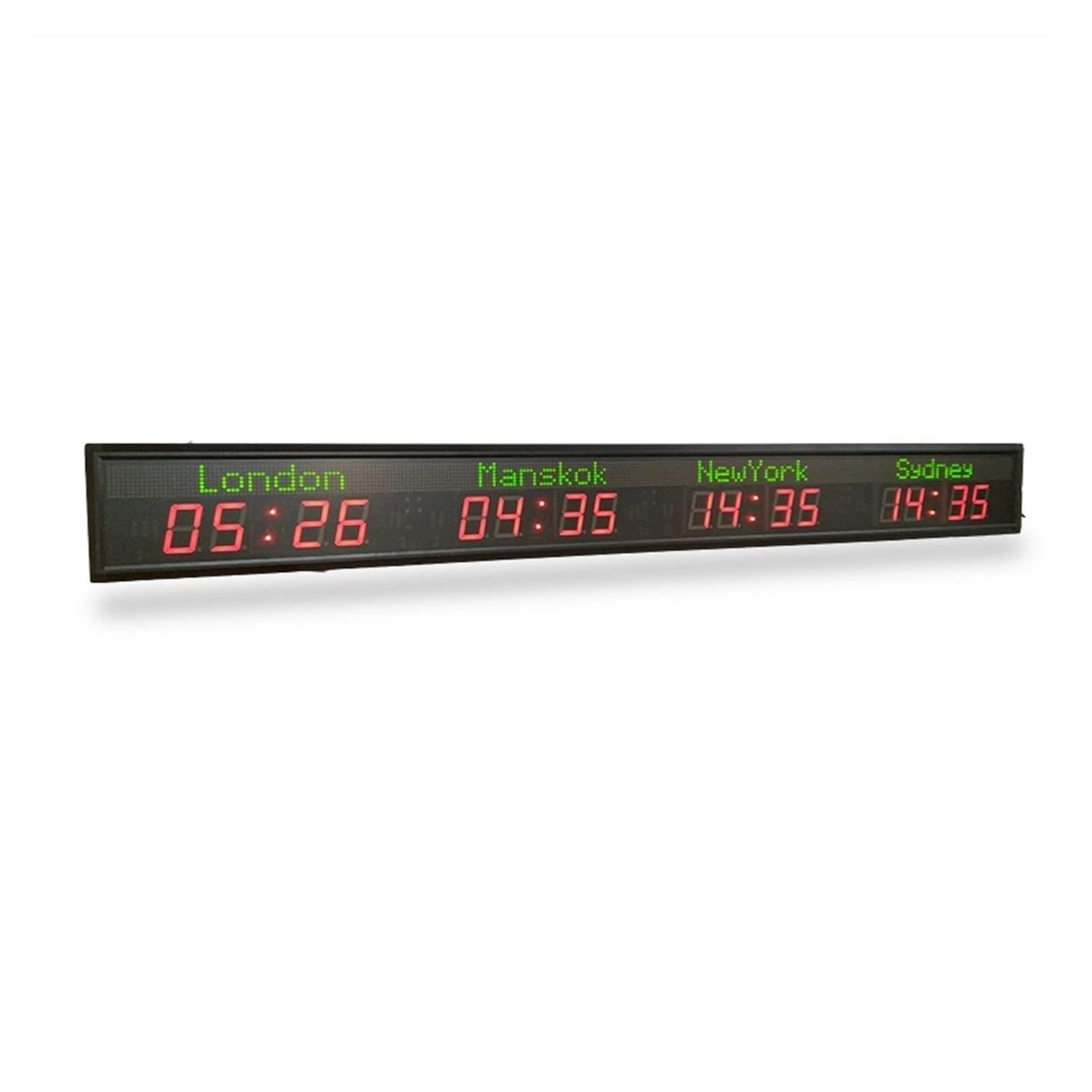 Horario del Gimnasio, Temporizador De Cuenta Regresiva del Reloj Mundial LED