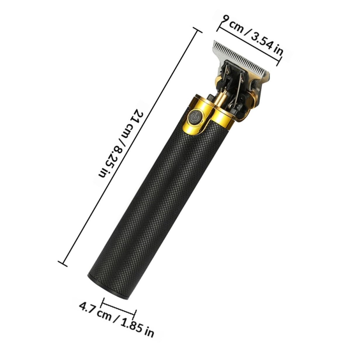 Plástico Cortapelos Eléctrico, Recargable USB 5w Negro para Vello Facial