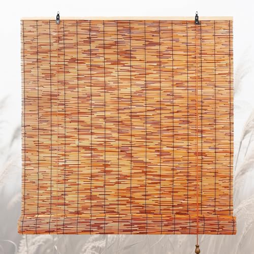 MULTIUSO Esterno Interno Cortina Di Bambù: È adatto a qualsiasi luogo che necessiti di decorazione e protezione solare. Le tende in bambù possono essere utilizzate come tende, gazebo esterno, divisorio, soffitto, decorazione della parete, recinzione esterna, decorazione di sfondo. Le tende a rullo in bambù adatte sia per finestre, porte, balconi, terrazze, giardino, aree ricreative patio, case da tè, la camera letto, recinzione, padiglione lungo e così via