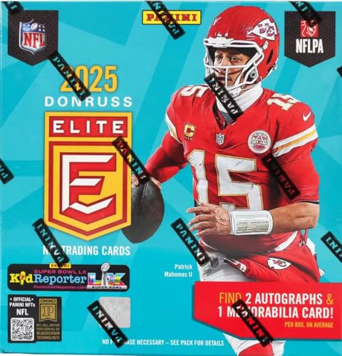 2025 Panini Donruss Elite Football HOBBY box (20 pks/bx)