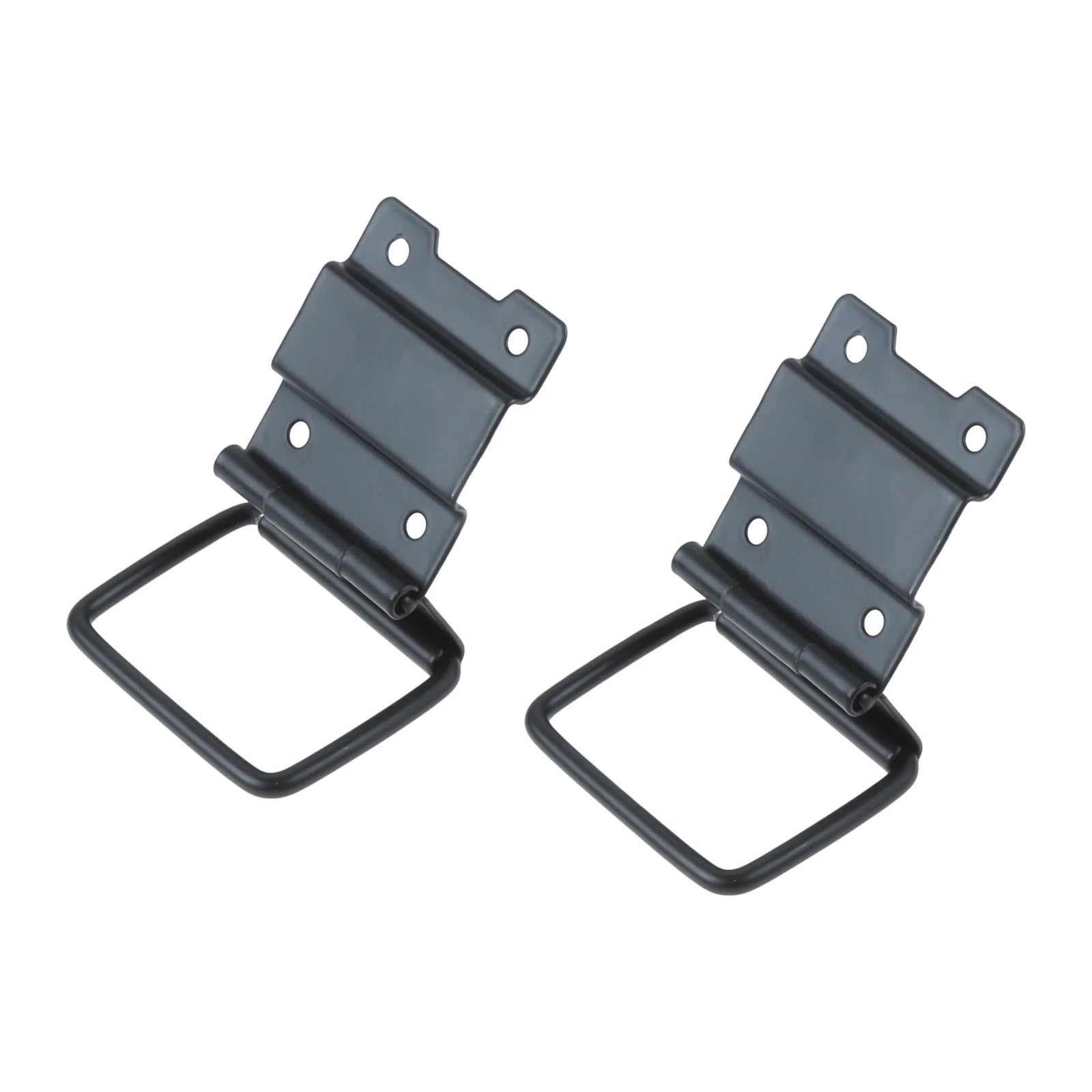 Kdhcvkz Black 2Pcs 60 * 35Mm Hinge With 8-Holes(Black)