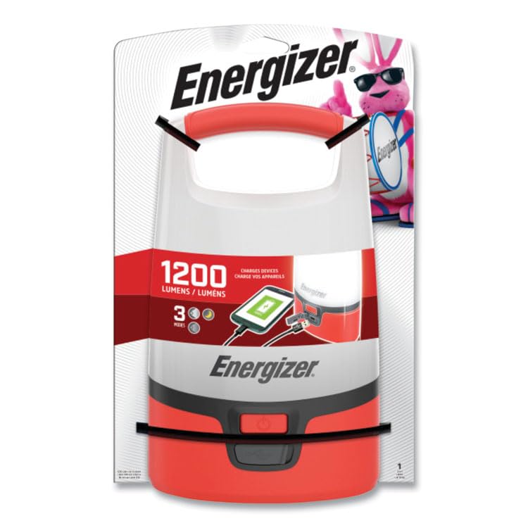 Vision LED USB Lantern 4 D Batteries (Sold Separately) Red/White