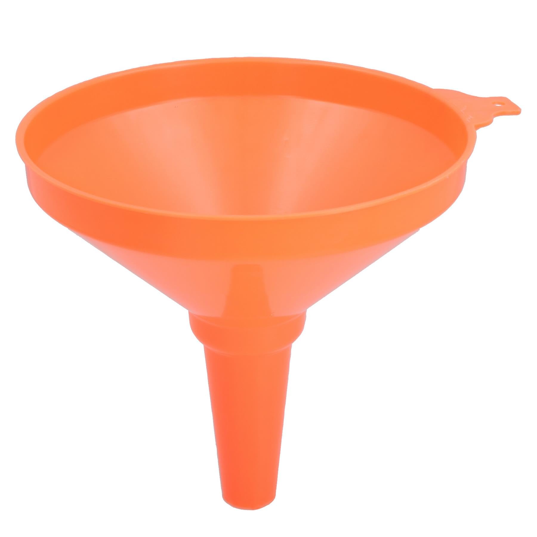 Funnel with 200mm Wide Mouth Pouring Fixed Spout Oil Fuel Petrol Water TE346