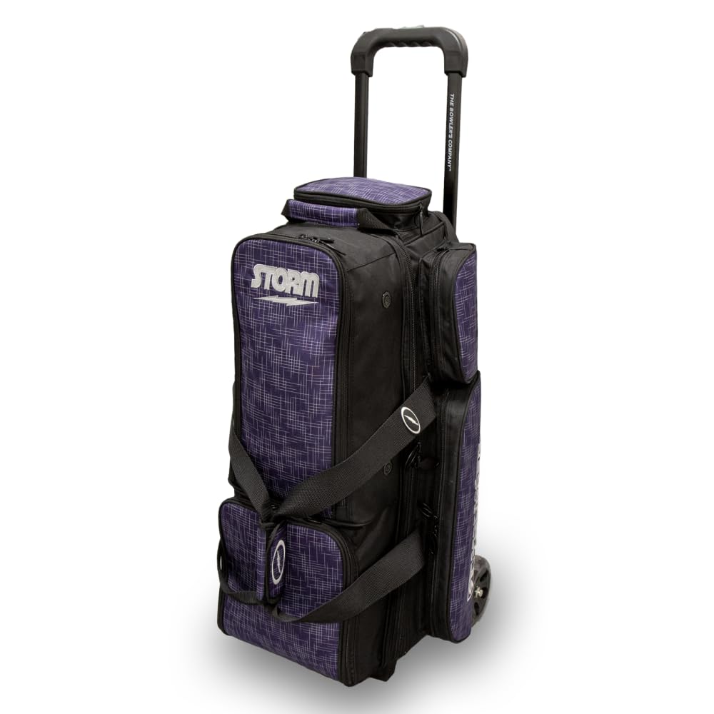 Storm 3 Ball Rolling Thunder Checkered Bowling Bag