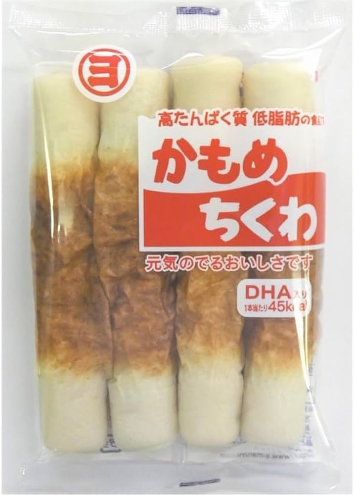 Amazon | 【冷蔵】マルヨ水産 かもめちくわ 4本 | マルヨ水産