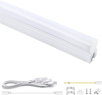 Amazon | 明るく節電 器具一体型 LED蛍光灯 20W形 57cm T5 直管 昼光色