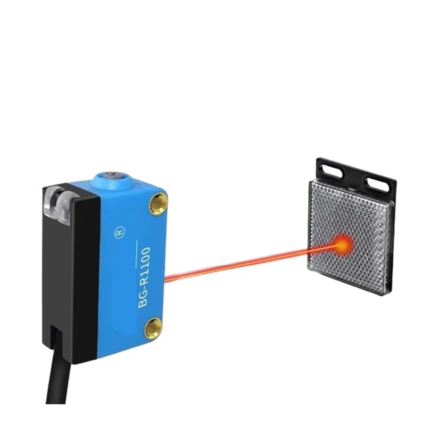BFSYDLUJ 1Set BG-R1100N Laser Photoelectric Switch Sensor