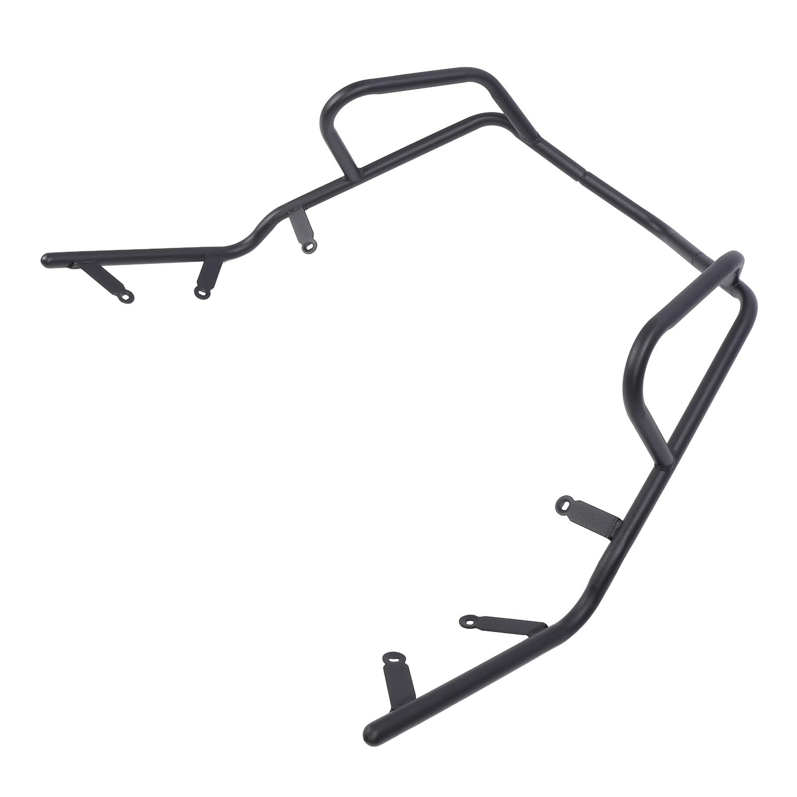 Keenso Pasek Awaryjny Silnika Stal Węglowa Osłona Silnika Motocykla 25 Mm Rura o Grubości 3 Mm Bez Ochraniacza Ramy Wiertła do Jazdy Po Autostradzie Zamiennik dla 2021 2024