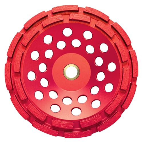 Roue coupelle Pro-V Series Pearl Abrasive PV07CDH double rangée de 7 pouces