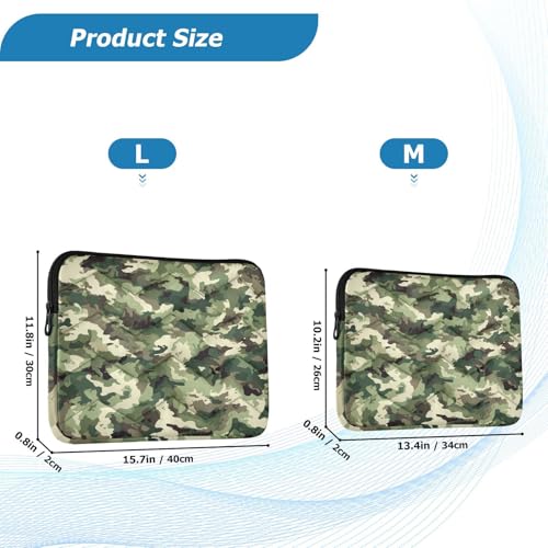 Funda para portátil ALAZA camuflaje 15.6 pulg impermeable miniatura 3