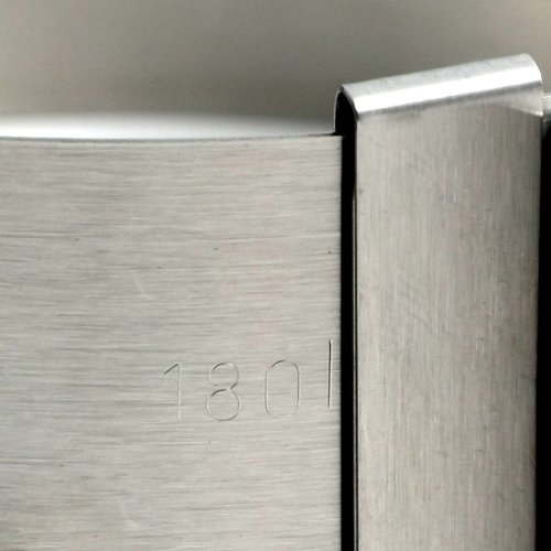 Molde para tartas con escala, 1 unidad, 8,5 cm de alto, diámetro ajustable de 16 a 30 cm, acero inoxidable, acero inoxidable, 2 unidades