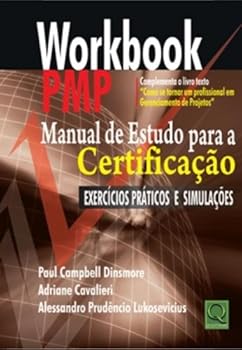 Paperback Workbook PMP. Manual de Estudo Para a Certificação Exercícios Práticos e Simulações [Portuguese] Book