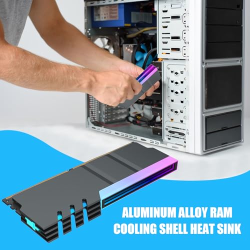 Refrigeración de rm para computadora con radiador de 5V y LED 7