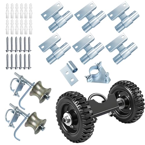 LAJIAOZ Wall Mounted Rolling Gate Kit