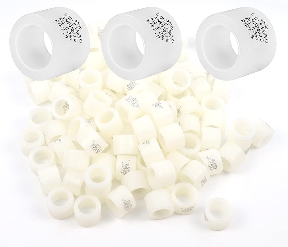 TenKeAuto 30 Pack 1/2 Inch F1960 Pex-A Expansion Rings Sleeves for Pex A Pipe Tube System (30pcs 1/2")