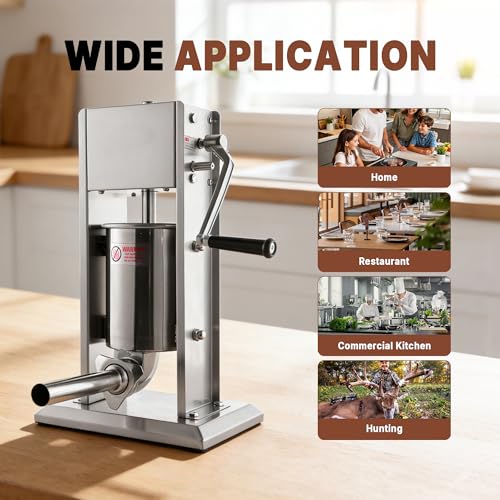 Commercial Sausage Stuffer Vertical Design