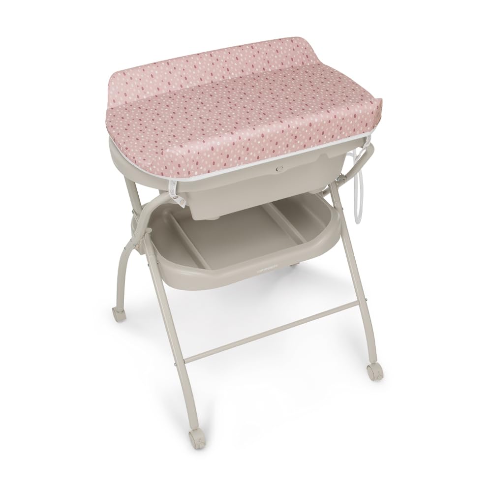 Foppapedretti Bath&Co Bagnetto con fasciatoio pieghevole, Rose