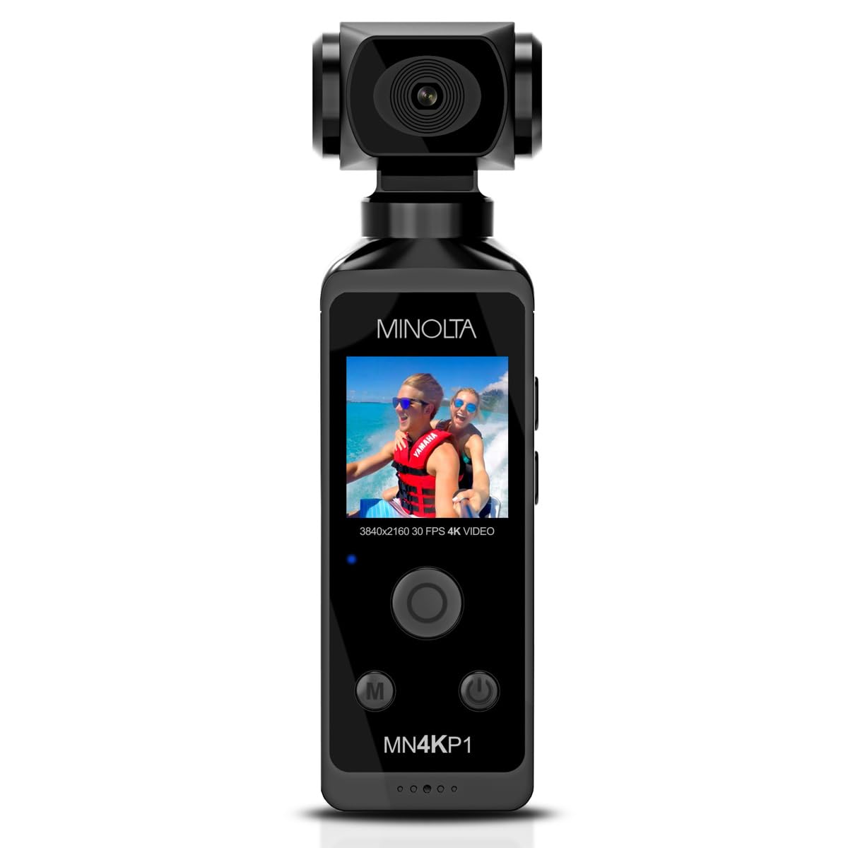Minolta Konica 4K Ultra HD Wi-Fi Enabled Pocket Camcorder