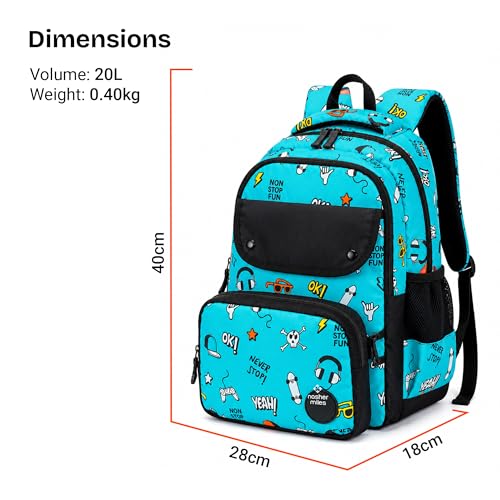 Image of Nasher Miles Polyester Backpack | Ideal for Preschool, Kindergarten, College, School, Office& Travel | Toddler, Girls, Boys, Men, Women