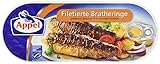 Filetierte Bratheringe, in würzigem Aufguss, MSC zertifiziert,200 g