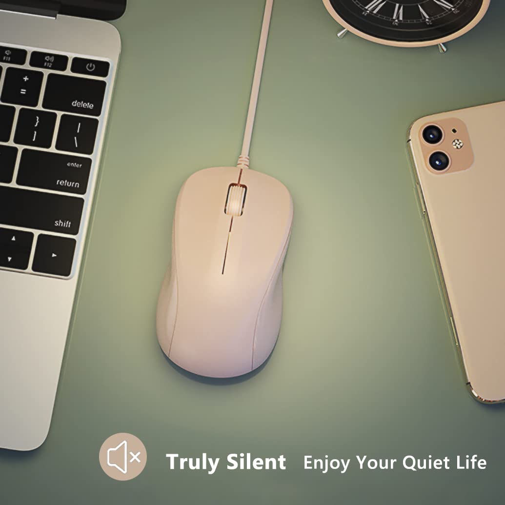 Amazon.in: Buy CORN USB Silent Wired Computer Mouse with