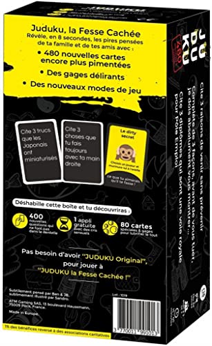 Juduku Set Hidden Buttocks + Explosive Revelations French Version + 1 Blumie Bottle Opener (Hidden Fesse + Explosive Revelations) - Image 2