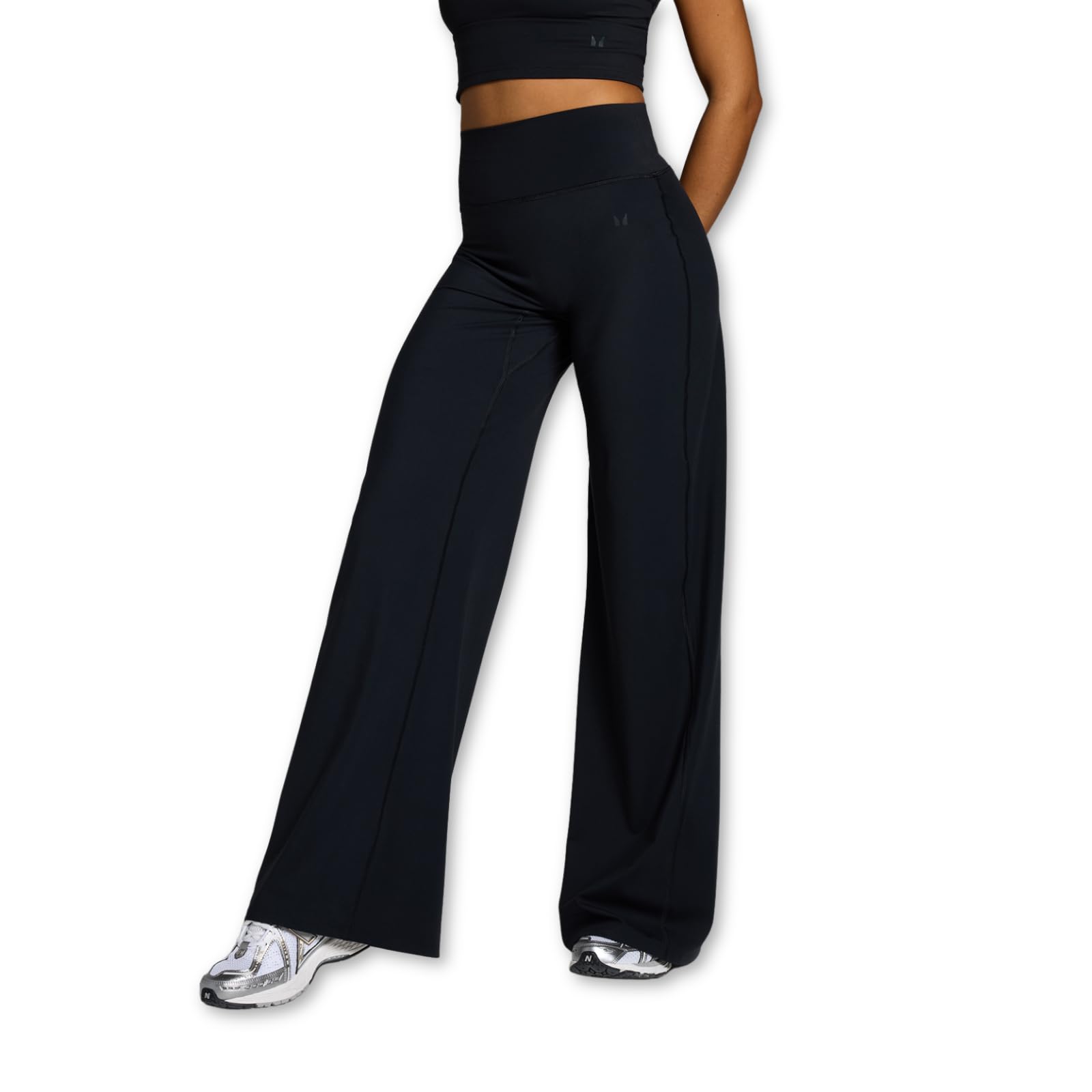 MyProtein Women's Tall Tempo Wide Leg Leggings - Black - M