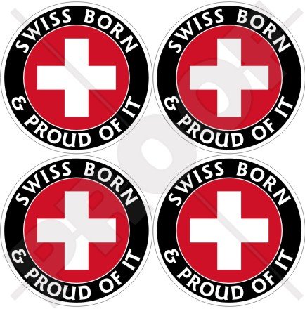 SUISSE Schweiz SWISS Suisse Autocollants En Vinyle Pour