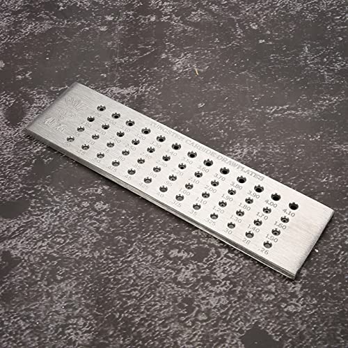 Plaque de traction en fil de carbure de tungstène nikusaz à 52 trous pour bijoux