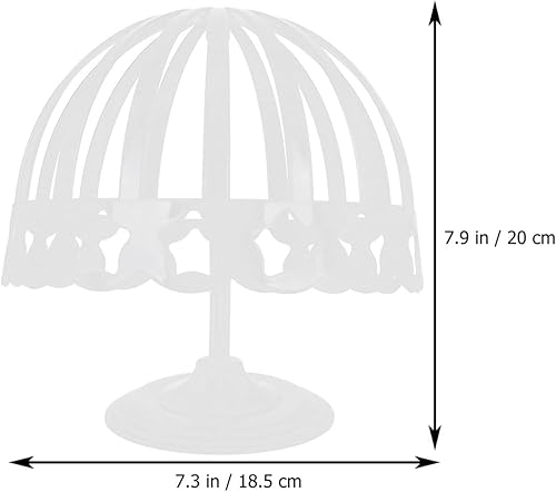 Miniatura 4 de Soporte para joyas, soporte de mesa para sombreros, soporte de exhibición de pelucas, 2 piezas, soporte de exhibición de sombreros, soporte de