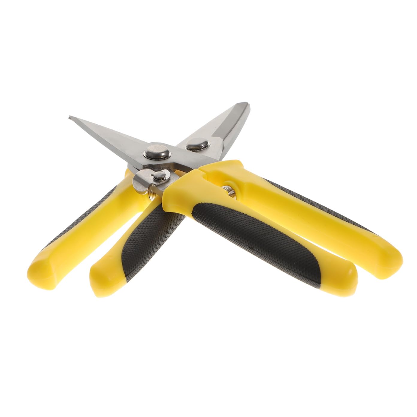 Tijeras De Metal Cortadoras De Chapa Metálica 2 Piezas Acero Inoxidable Resorte De Rebote Ergonómicas Para Construcción y Techos Uso Industrial