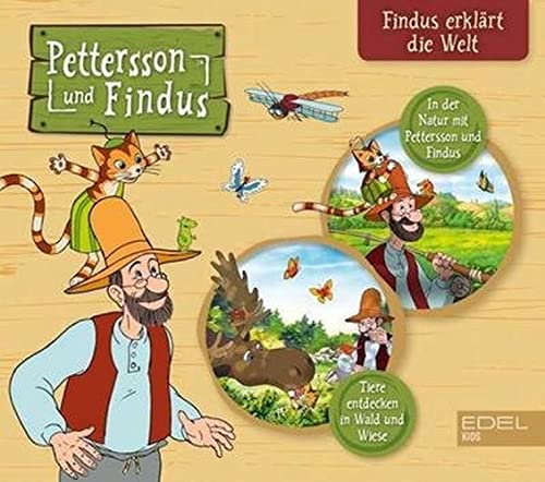 Pettersson und Findus: Doppel-Box Findus erklärt die Welt: In der Natur mit Pettersson und Findus + Tiere entdecken in Wald und Wiese - Die Original-Hörspiele