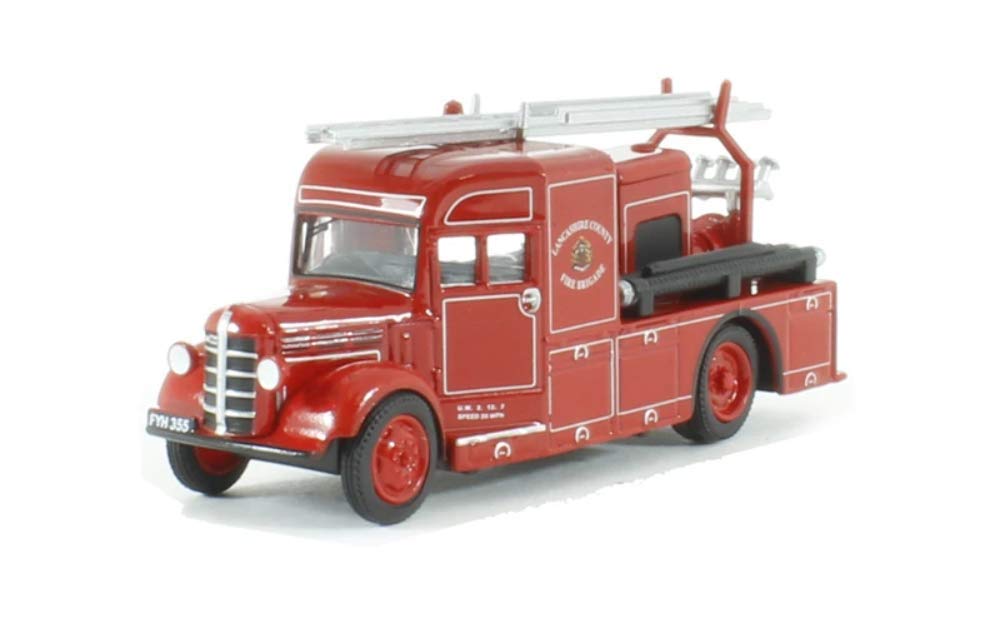 Oxford Diecast 1:76 Bedford Heavy Unit Lancashire County Fire Brigade Collectable model 76BHF005