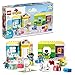 LEGO DUPLO Town Life at The Day-Care Center 10992, Early Childhood STEM Building Toy Set for Toddlers, Boys and Girls That Stimulates Creativity and Hands-on Learning
