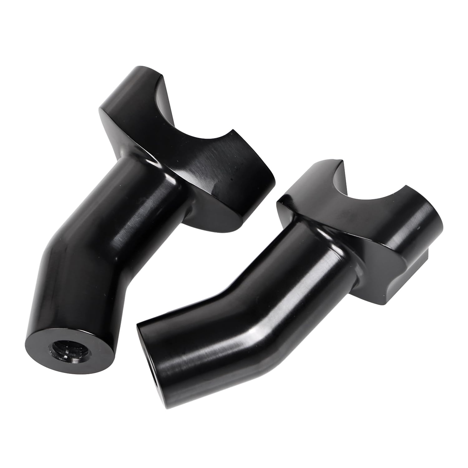 Alzatine Manubrio Cromo 3.5" Per Harley Sportster, Dyna, Softail - XMMT - Foto 13