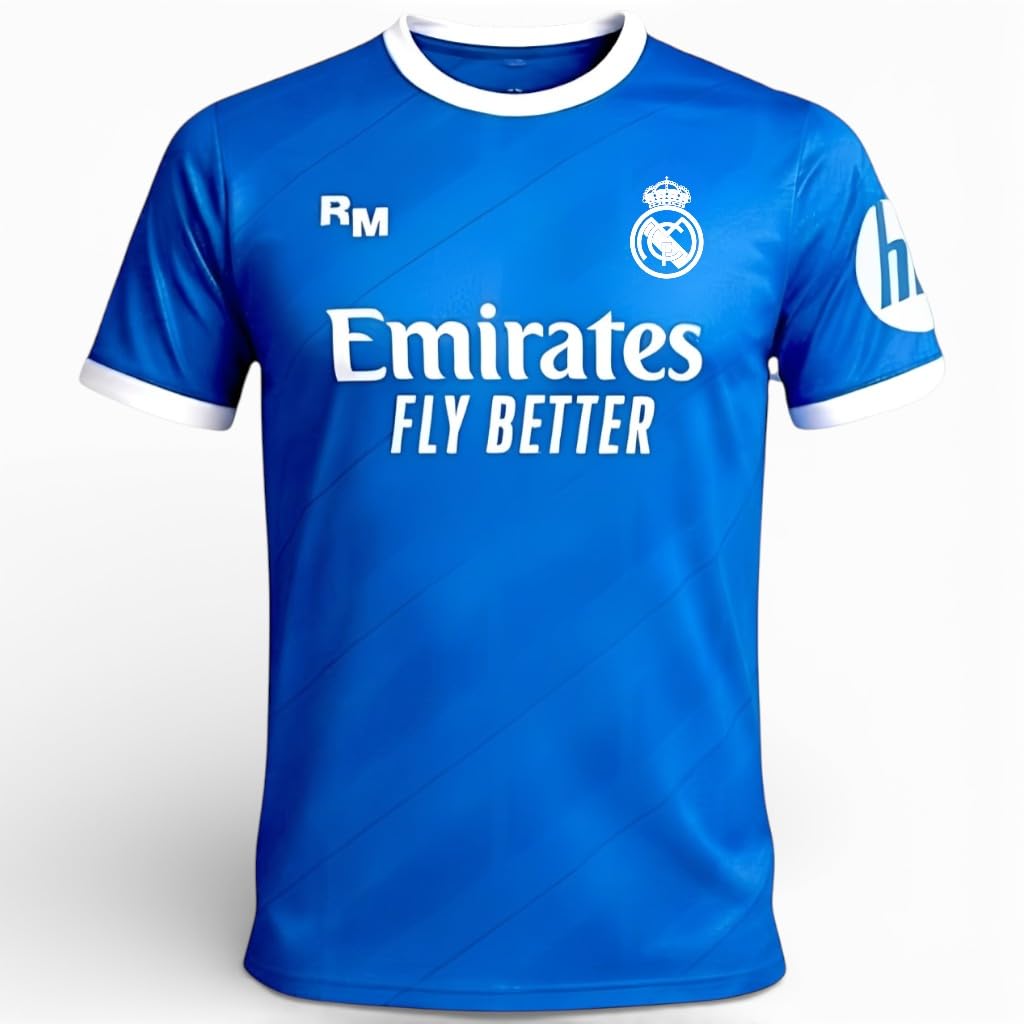 Real Madrid Camiseta Segunda Equipación 2026-2027 Réplica Oficial Infantil Mbappé - Variación por Edad