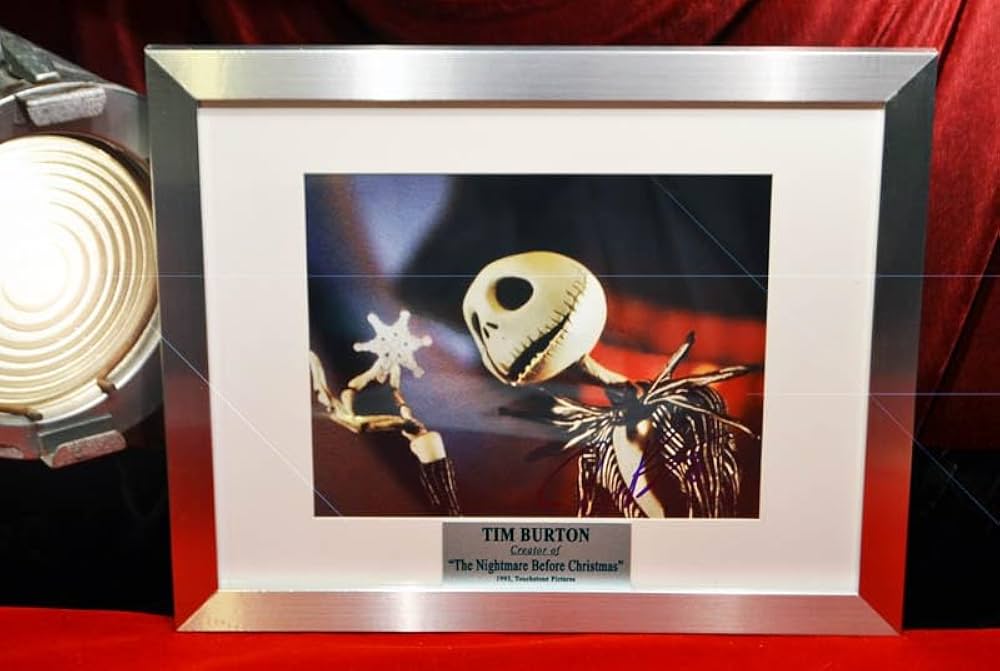 TIM BURTON Signed Autograph, Nightmare Before Christmas, COA