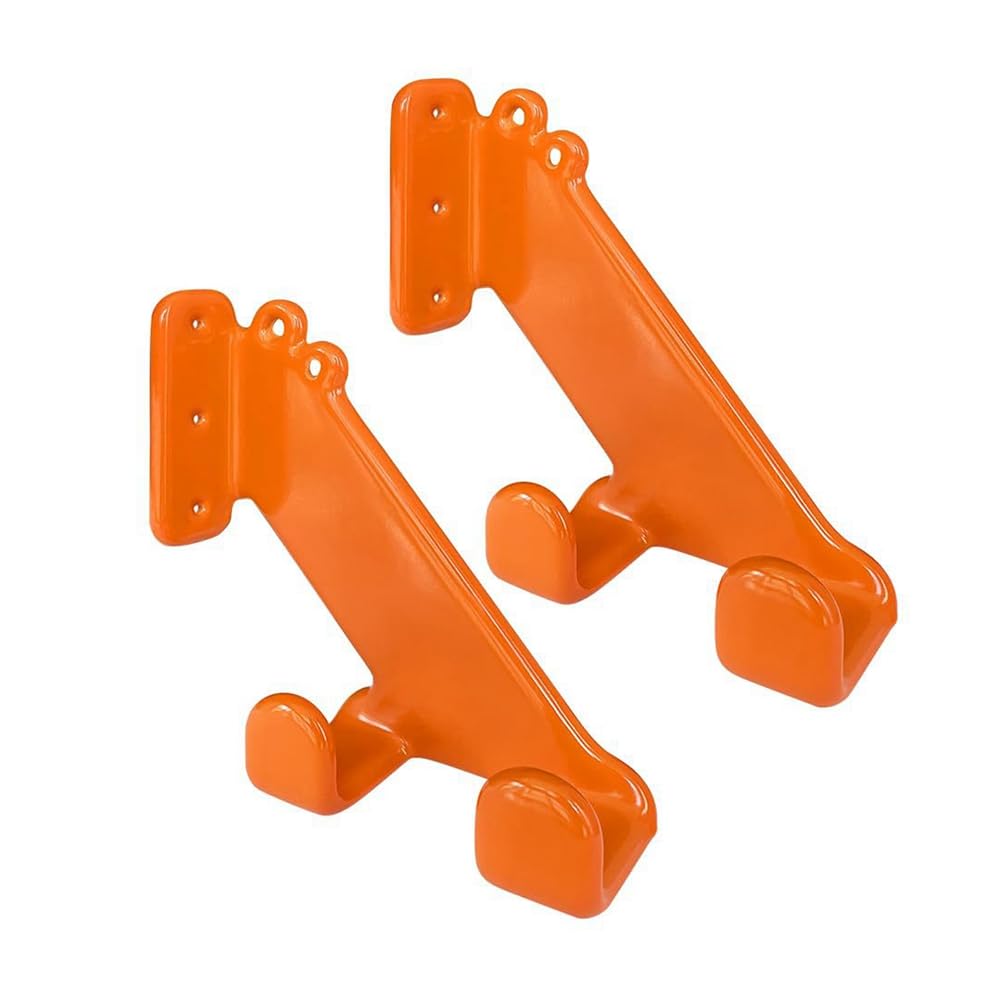 Littimoon Chainsaw Hanger,2Pack Chainsaw Wall Mount,Chainsaw Holder,Garage Organization Garage Storage Shed Organizer Mount