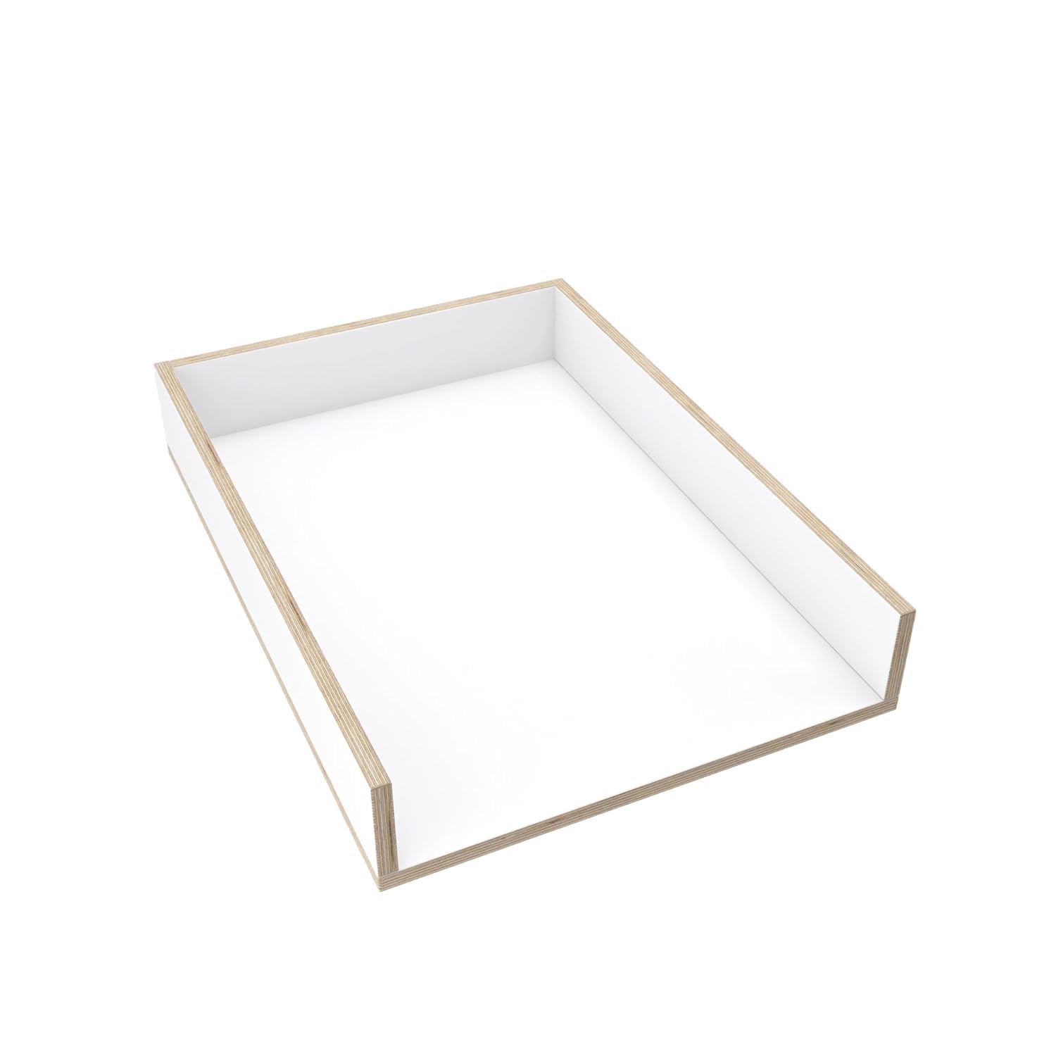 regalik Wickelaufsatz Universal, Wickeltischaufsatz für Kommoden in beliebiger Breite, Abnehmbar Wickelkommode aufsatz, Gerade Frontplatten, Weiß Superholz, 72cm x 54cm