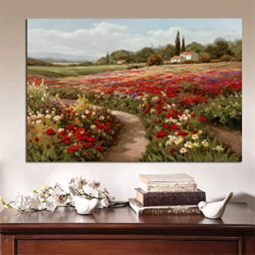 N[hl[^X|v[tB[h۔h̊G̃LoX|X^[ƃvgǂ̃A[gʐ^rO[40x50cmi16x20injt[X