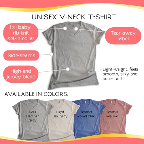 EVERTREE CLOTHING Beagle Mom V-Neck T-Shirt, Unisex Women's V-Neck Shirt, Beagle Owner, Cool Dog Mom Gift4