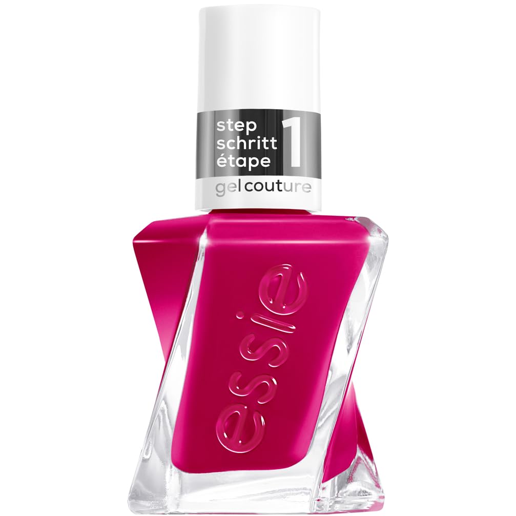 Essie Gel-Like Nail Polish, Lasts Up To 15 Days, With Flex.e Gel Technology, No Chipping, Glass-Like Shine, Vegan Formula, Couture, 473 v.i.please, 13.5 ml
