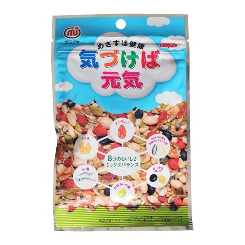 ミツヤ new気づけば元気 30袋 8種 ミックスナッツ 小魚 フィッシュアーモンド ひまわりの種 かぼちゃの種 豆菓子 業務用…