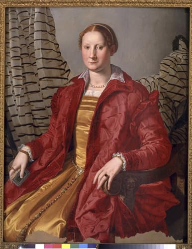 Affiche de peinture Agnolo Bronzino portrait de femme tableau art mural