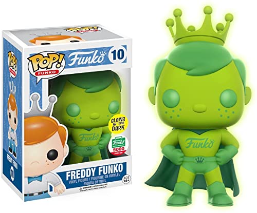 En Oferta Pop: Green Gamma Glow Superhero Freddy Funko