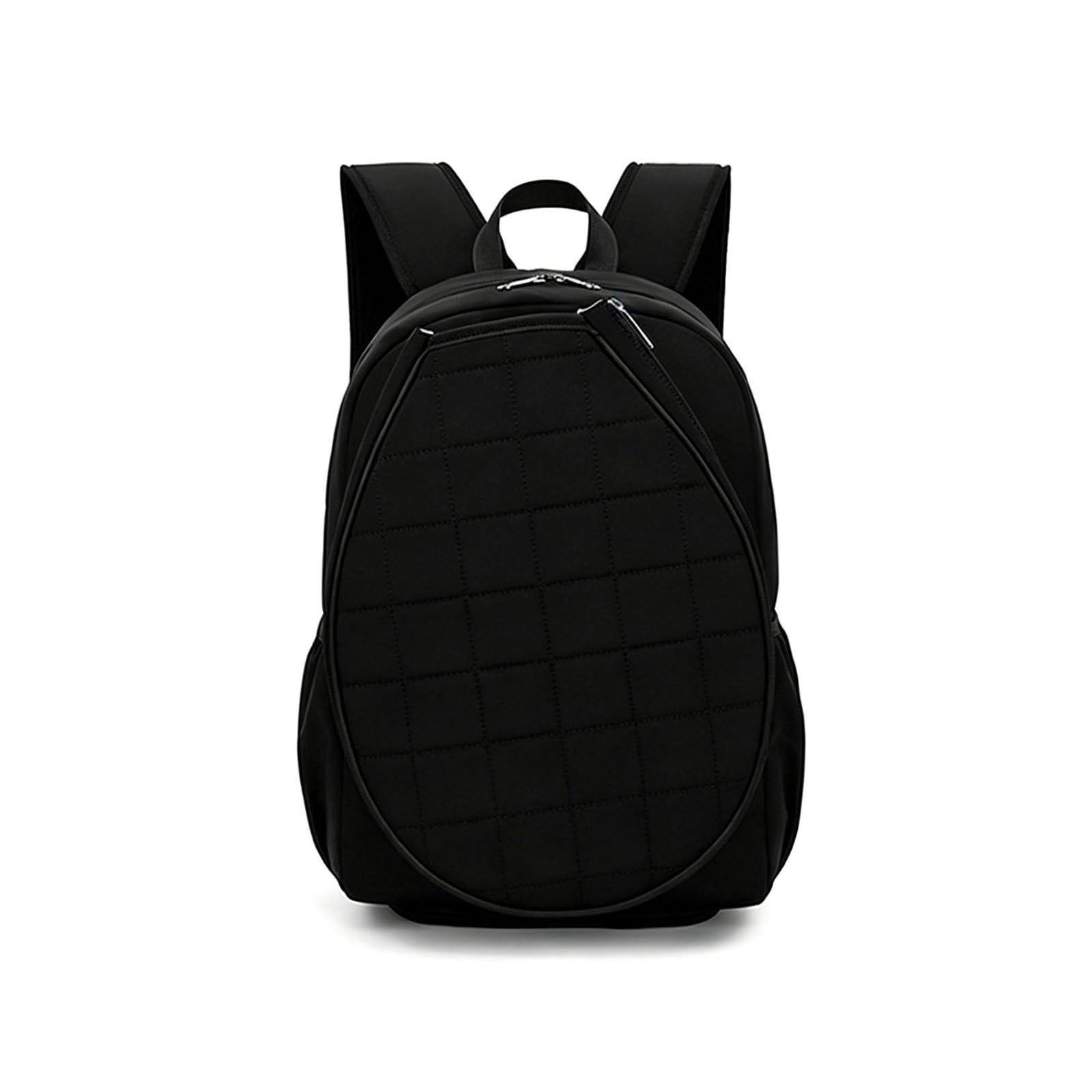 BNF® Adjustable Straps Tennis Backpack Large Capacity Badminton Bag Multi-Pocket Sports Backpack with Shoe Compartment for Young Players, Black|Home & Kitchen | Home Improvement-image-39