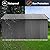 UBGO Extra Large Sheds 10ftx12ft,Outdoor Storage Sheds with Window,Metal Garden Sheds with Lockable Doors,Tiny House for Garden, Backyard, and Patio Utility and Tool Storage-Grey
