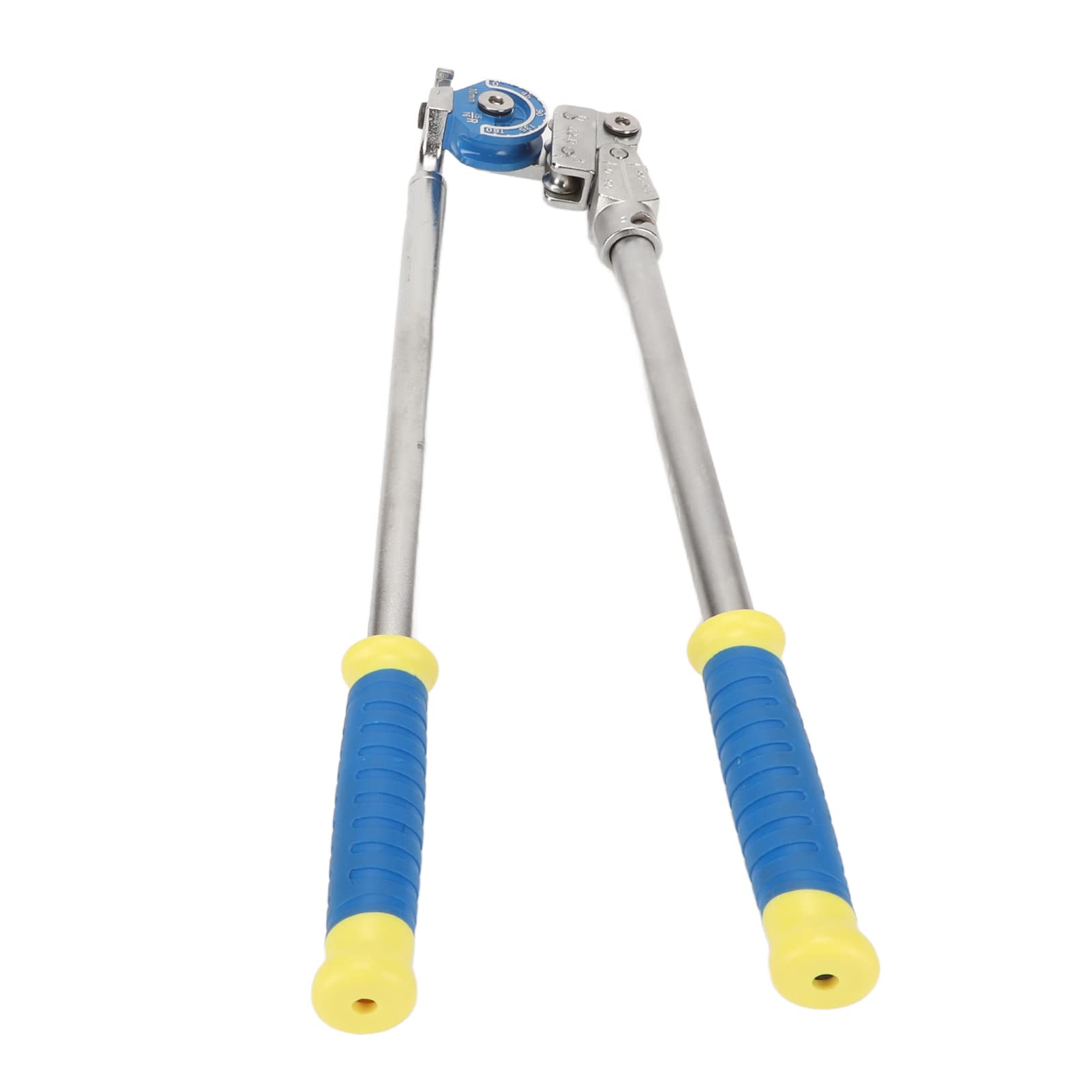 Omabeta Herramienta para Doblar Tubos, Aplicaciones Amplias Doblador de Tubos Manual Ángulo de Flexión de 180 Grados para Sitios de Construcción