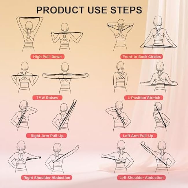 Figure 8 Resistance Band for Women Resistance Bands with Handles Portable 8 Shaped Exercise Band for Strength Training Yoga Pilates