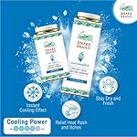Snake Brand Prickly Heat Cooling Powder for Everyday Use - Anti-Chafing, Heat Rash Relief, Ocean Fresh Kelp Scent (9.9 Oz / 280g) - Image 3